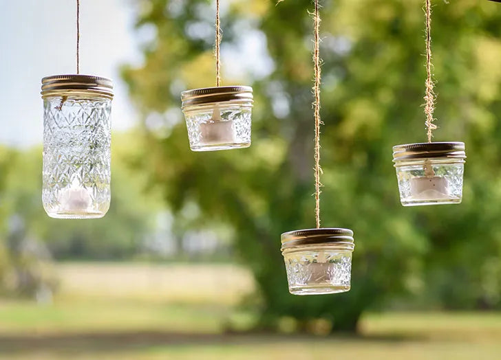 Creative Uses for Glass Jars in Home Decor: DIY projects and decor ideas.
