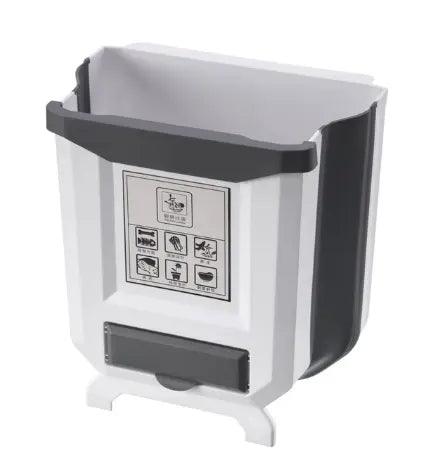 Folding Trash Can For Kitchen 